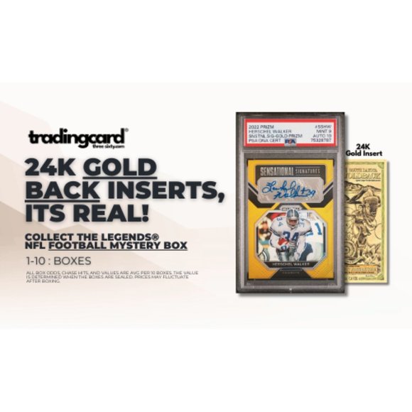 Football Mystery Box - Collect The Legends® PSA Graded Cards TradingCard360® - Picture 4 of 6